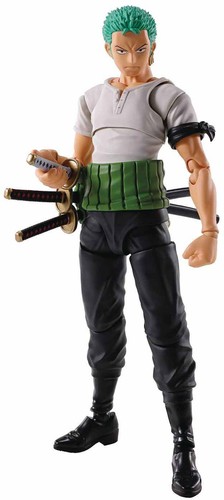 One Piece Romance Dawn 6 Inch Action Figure S.H. Figuarts - Roronoa Zoro - Picture 3 of 3