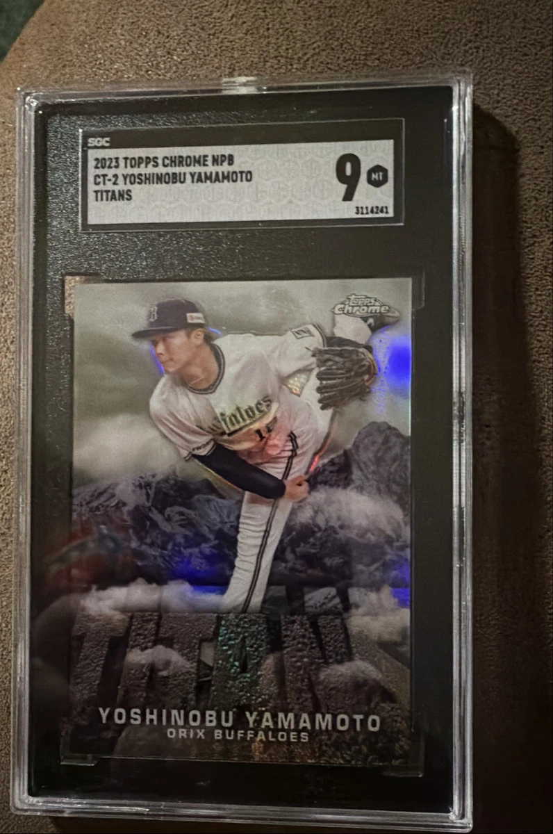 2023 Topps Chrome NPB Nippon Professional Baseball - Yoshinobu