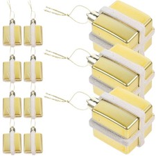 12 Pcs Tree Hanging Ornaments Ristmas Shaped Small Pendant Present Decorations