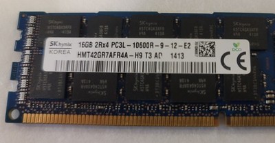 Lot of 8(128Gb total) SK hynix 16GB 2Rx4 PC3L-10600-9-12-E2