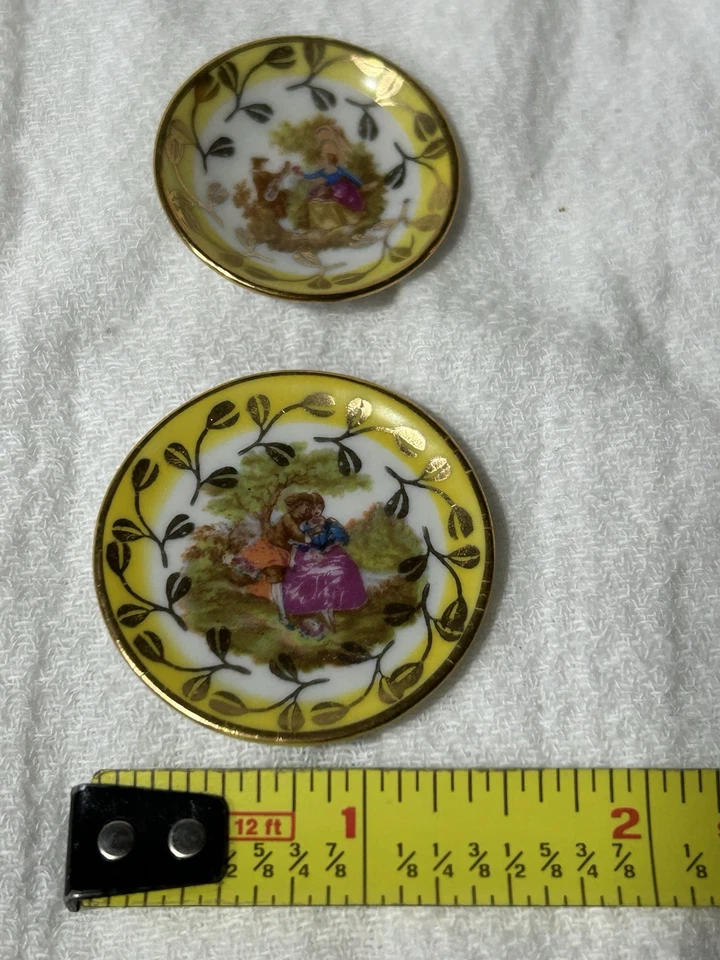 Surtido LIMOGES Miniaturas LIMOGES Porcelana Miniaturas De Colección LIMOGES Foto 4 de 4