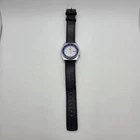 Vintage Seiko 5 Automatic Watch - White Dial Blue Bezel - PARTS