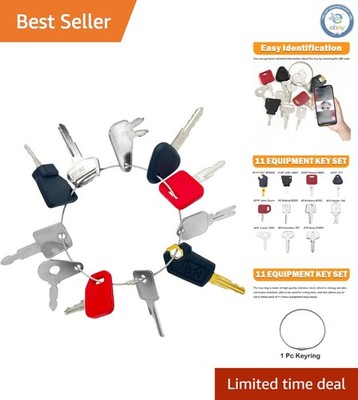 Ultimate 11 Heavy Machinery Key Bundle - Compatible with Major Brands & Models
