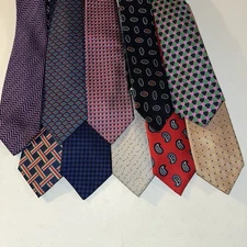 Lot Of 10 Turnbull & Asser 100% Silk Ties Handmade In England Multi Patterned