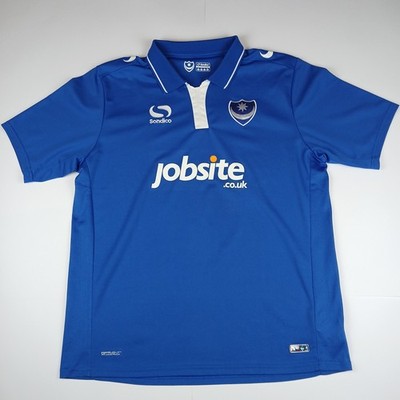 Portsmouth 2015-2016 Home football shirt Sondico Size :XL