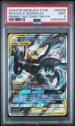 2019 Pokémon Black Star Promo Pikachu & Zekrom GX SM168 Sun Moon Tag Team PSA 9