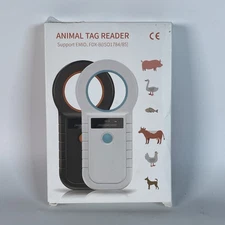 Smoostart Microchip Scanner Bundle, ISO11784/85/FDX-B/EMID + 5-Pack 1.4mm  Mchip