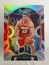 2020-21 Select BOGDAN BOGDANOVIC Hawks Concourse #50 Silver Prizm - MINT!