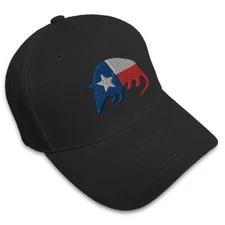 Baseball Cap Armadillo Texas Flag Embroidery Dad Hats for Men & Women 1 Size