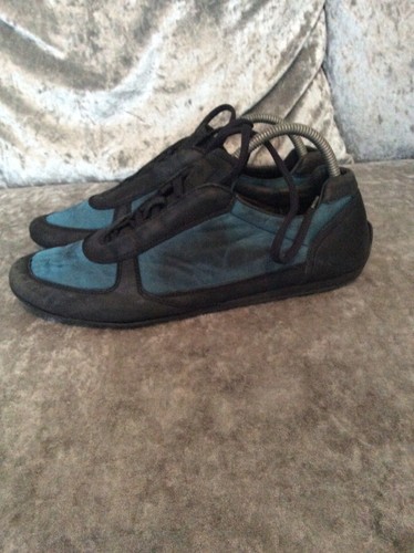 blue prada trainers