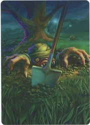 Exhume Art Card #52/54 Duskmourn: House of Horror