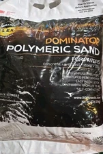 DOMINATOR Patio/Driveway Polymeric Sand 40 lbs All-Weather Charcoal Gray Paver