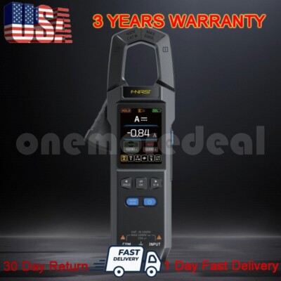 FNIRSI DMC-100 Clamp Type Multimeter Automatic Intelligent Ammeter W/ TFT Screen