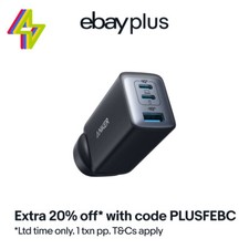 Anker Nano II 65W USB C Charger, PPS 3-Port Fast Compact Wall Charger