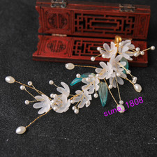 Chinese Ancient Hanfu Hair Accessories Retro Flower Clip Headdress Accessory