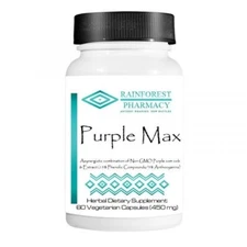 Rainforest Pharmacy - Purple Max - 60 Vege Caps