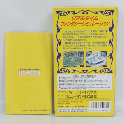 DRAGONS EARTH Dragon's Super Famicom Nintendo 1140 sf | eBay