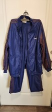 Vtg Adidas Men  s TRACKSUIT Jacket  Pants Medium Navy Blue  Burgandy