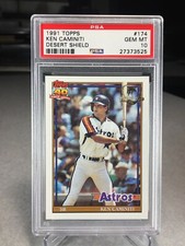 1991 Topps Desert Shield Ken Caminiti #174 - PSA 10 - Houston Astros