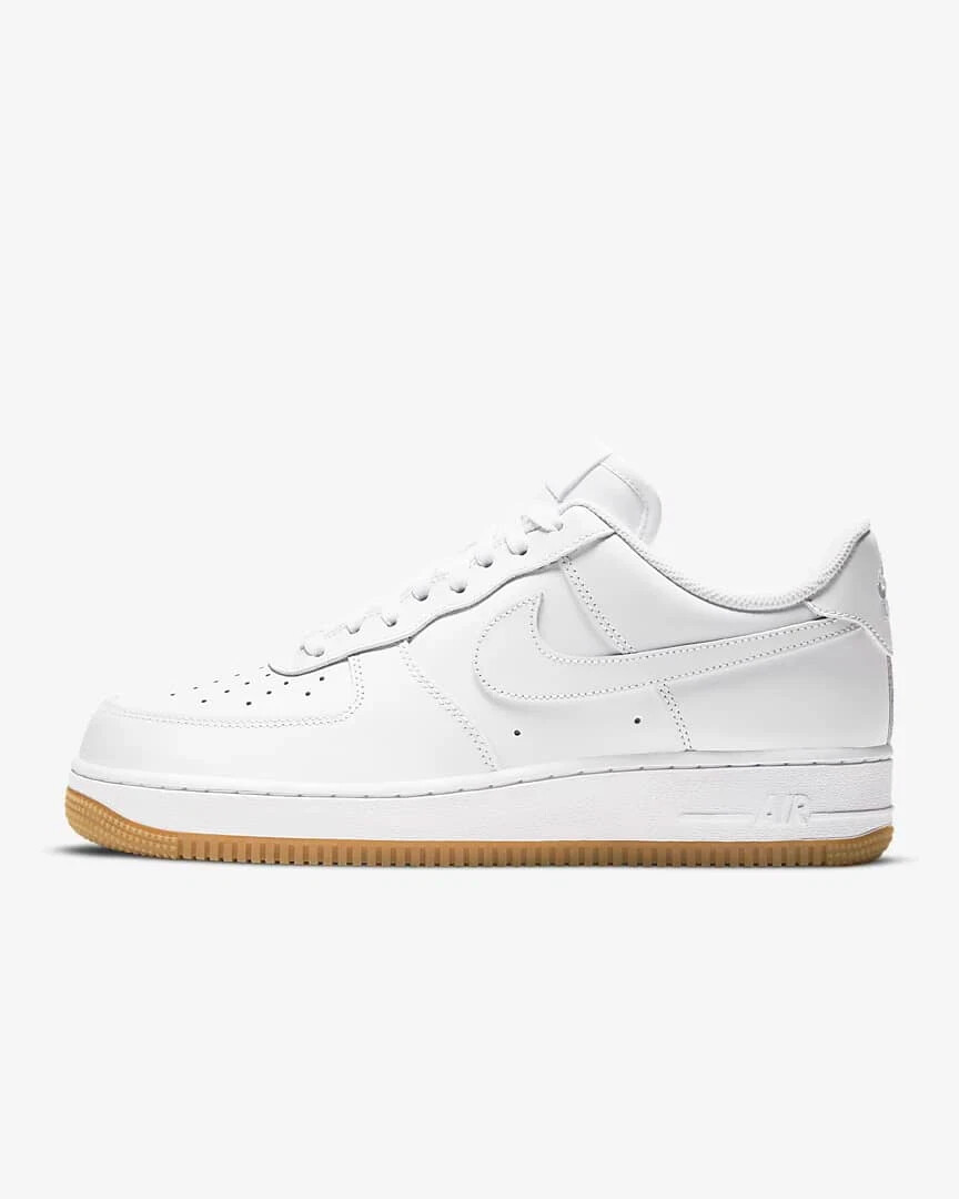 Nike Air Force 1 Low Shoes White Gum DJ2739-100 Men's NEW | eBay