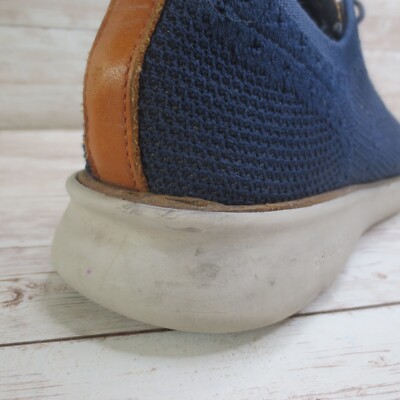 Cole Haan Mens 2.Zerogrand Blue Stitchlite Wingtip Oxford  display picture 1
