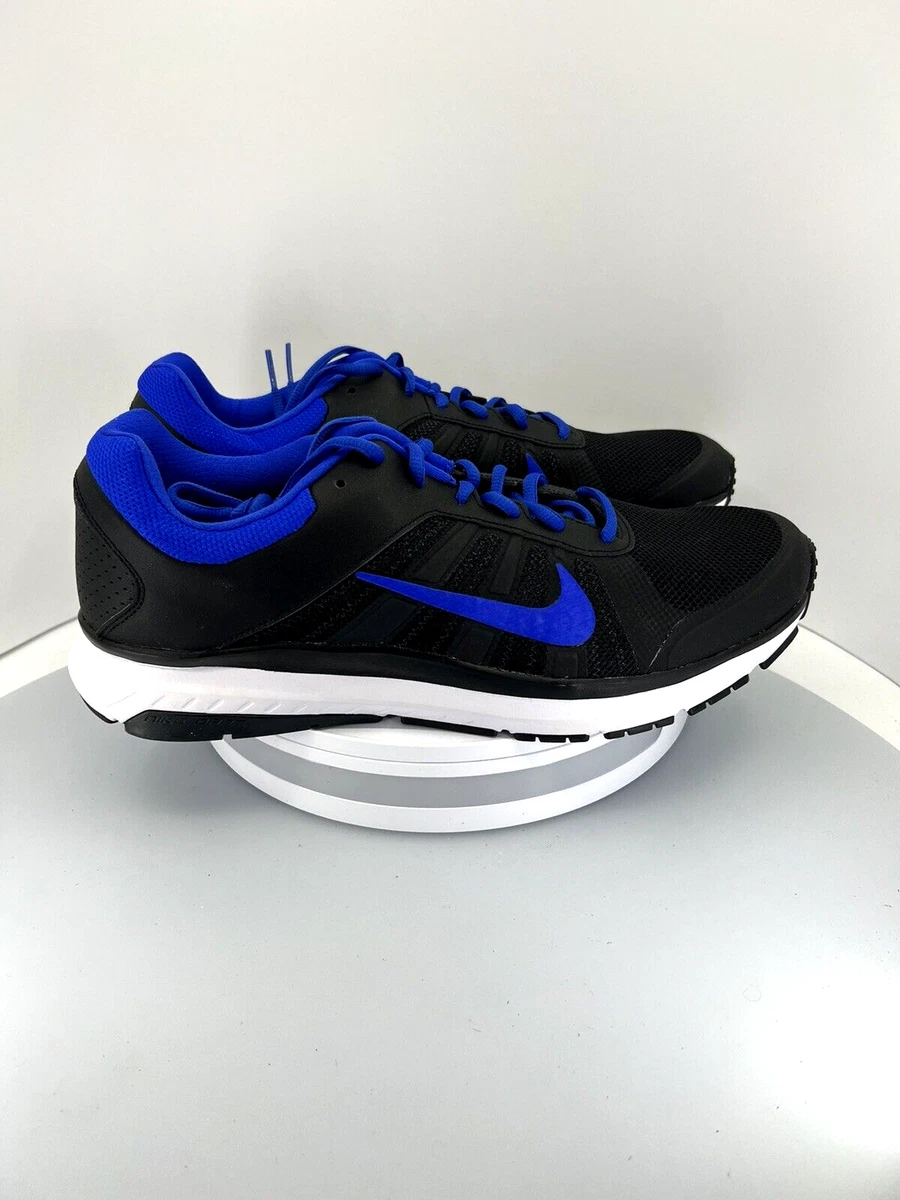 Nike Dart 12 Men&#039;s Size 11.5 Black Blue sneakers running RARE | eBay