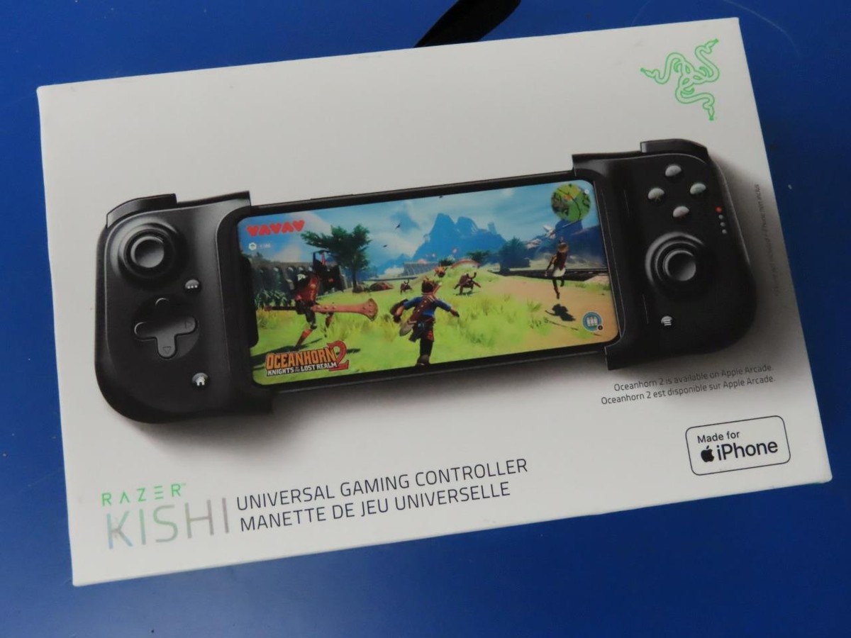 Razer Kishi Mobile Gaming Controller for iPhone RZ06-0336 | eBay Razer Kishi Mobile Gaming Controller for iPhone RZ06-0336 | eBay