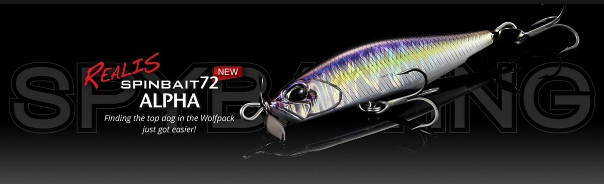 Esca Duo Realis Spinbait 72 Alpha Spybait - Colori JDM Per Pesca A Spinnerbait
