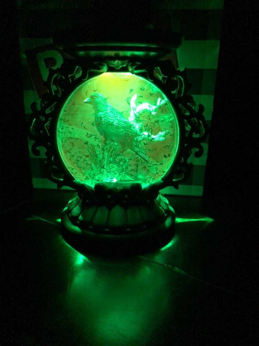 Halloween globe raven candle holder operone.de