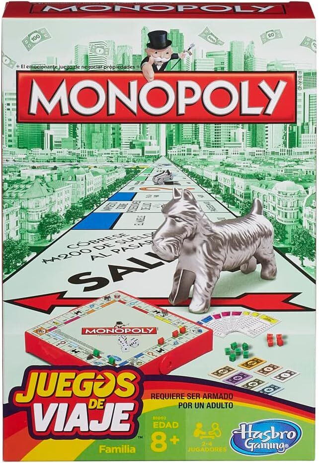Hasbro Gaming Monopoly Grab and Go Game