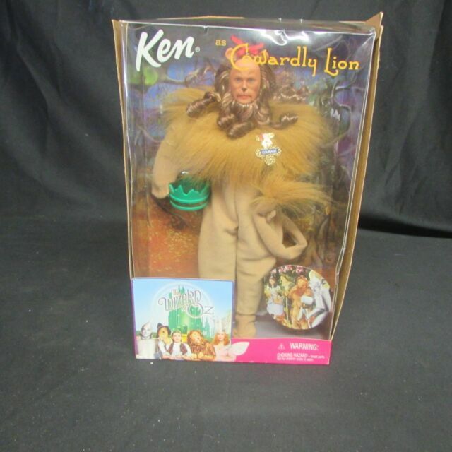 ken as cowardly lion barbie