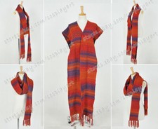 Doctor Who Cosplay The Fourth Doctor 4th Dr Tom Baker Scarf Costume Red Version