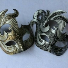 Halloween Venetian Mask Masquerade Party Fancy Dress Costume Vintage Look