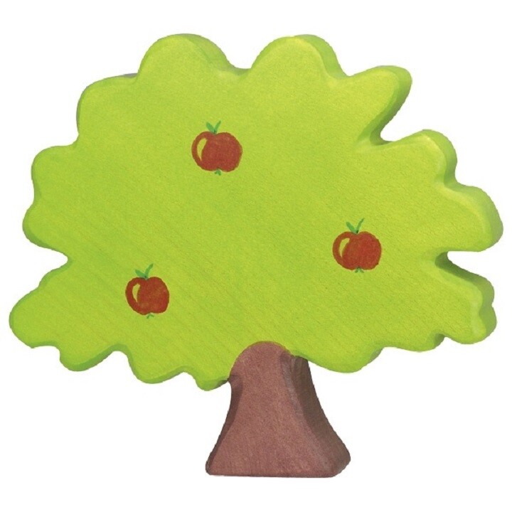 Holztiger 80216 Apple Tree 16 Cm Wooden Figures Series Plant World Holztiger