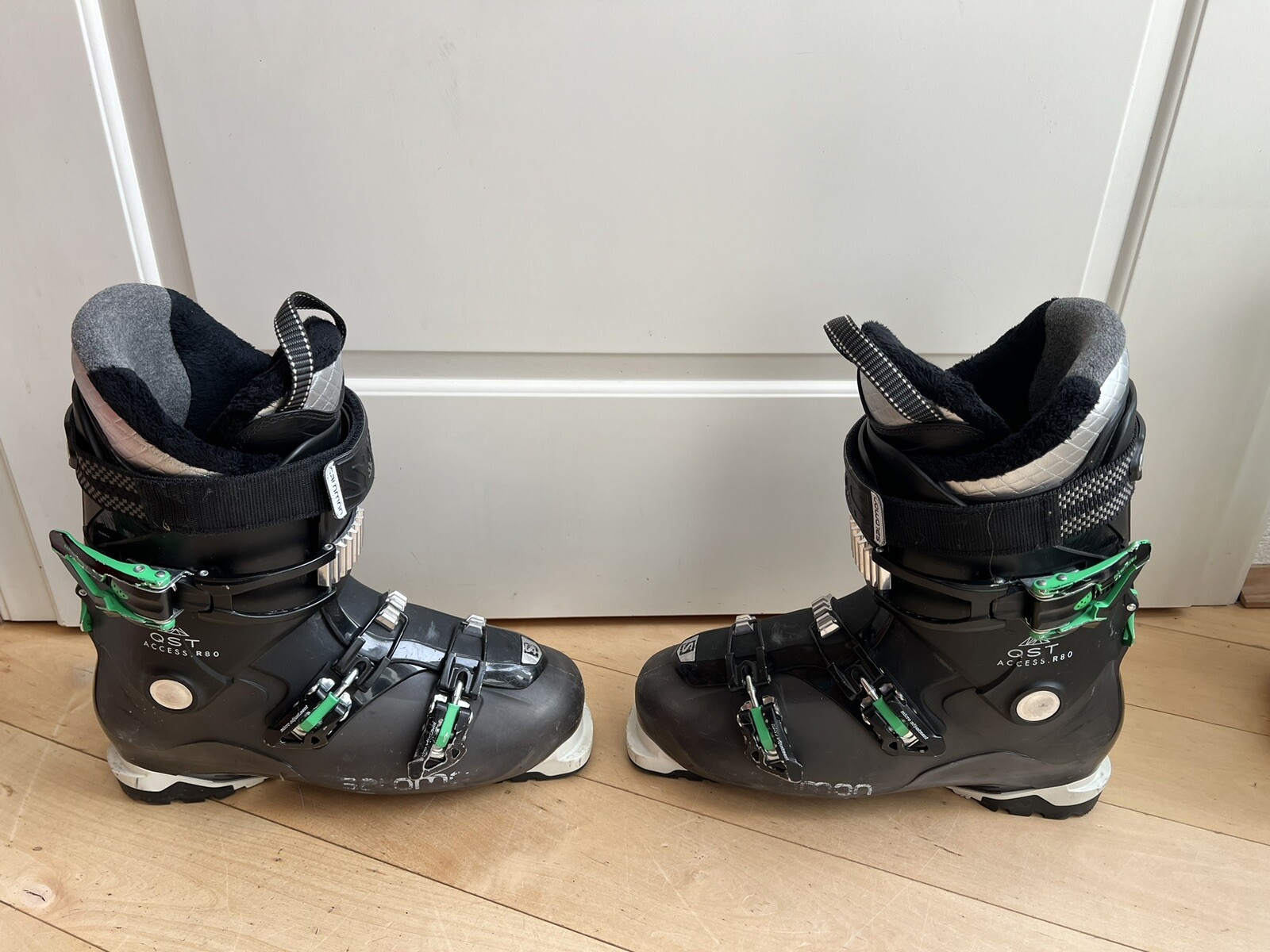 Zapatillas de esquí originales Salomon QST Access R80 talla 45/46 338mm 29 29.5 EXCELENTE