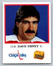 Dave Tippett 1991-92 Washington Capitals Kodak
