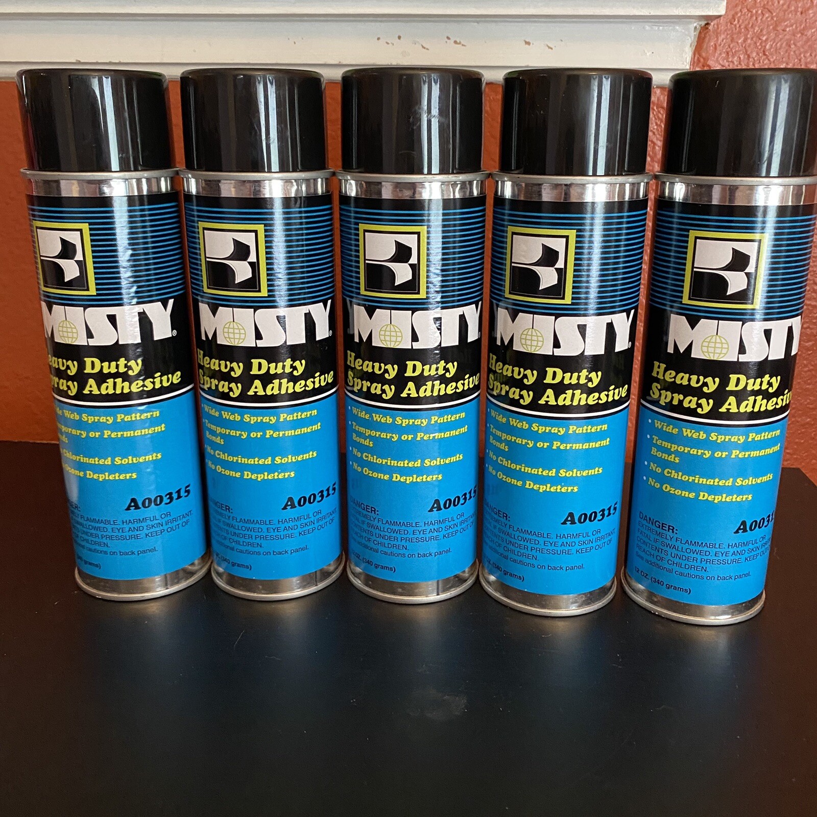 Misty A00315 Heavy Duty Spray Adhesive 12 Oz. for sale online eBay