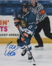 Team Finland Toni Utunen Signed Autographed 8x10 IIHF Photo COA #2