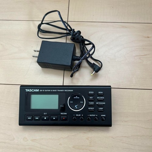 Official Tascam GB-10 Guitar Bass Trainer Recorder w/ manual & power cable - Picture 3 of 12