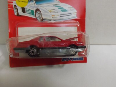 Majorette Action Moving Parts Red Ford Thunderbird No.217 Made In