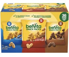 belVita Bites Breakfast Biscuits Variety Pack 36 pk.