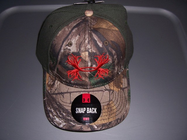 under armour antler logo hat