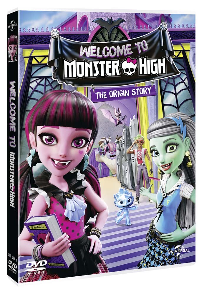 BENVENUTI ALLA MONSTER HIGH  DVD ANIMAZIONE