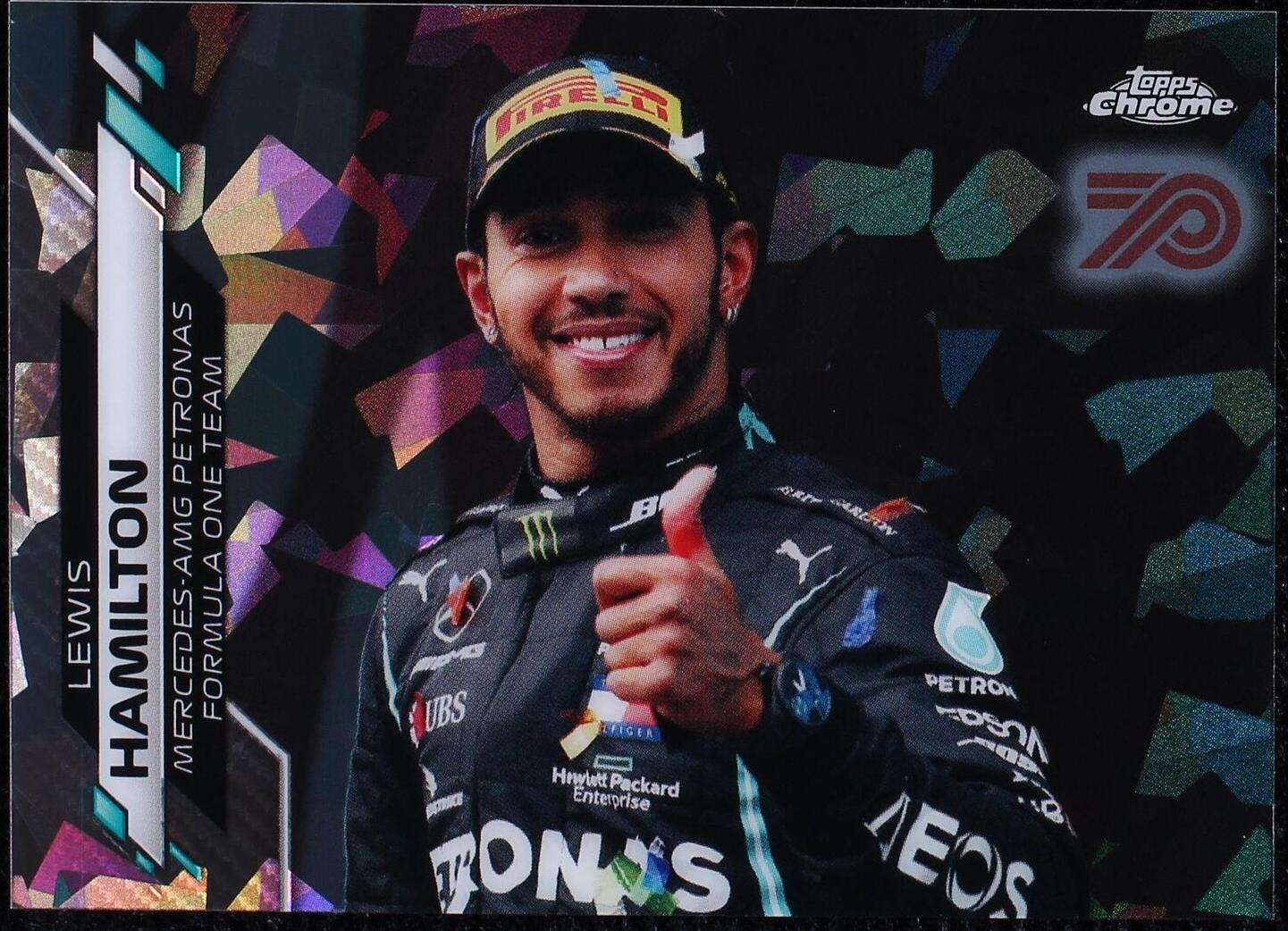 2020 Topps Chrome Sapphire Edition Formula 1 - Lewis Hamilton #174