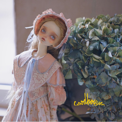 Blythe 1/6 1/4 BJD Outfit Doll Clothes Floral Dress+Bonnet+Vest+Shawl+Stockings