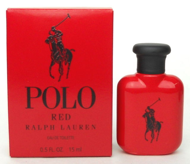 Polo Red Cologne Perfume Ralph Lauren 0.5 oz 15 ml EDT Splash For