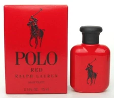 Polo Red Cologne Perfume Ralph Lauren 0.5 oz 15 ml EDT Splash For Men New Boxed