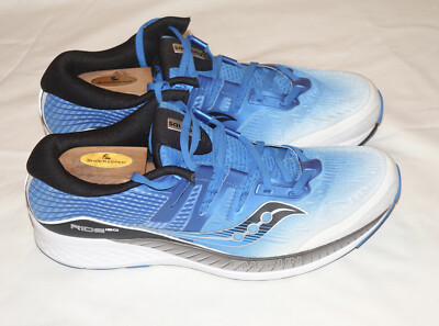 Saucony Ride ISO Series Men's White/Black/Blue