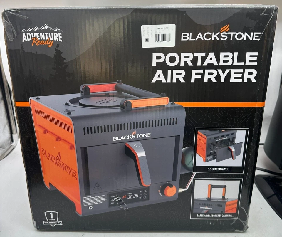 Freidora de aire de propano portátil Blackstone Adventure Ready con pantalla digital - NUEVA Foto 3 de 4