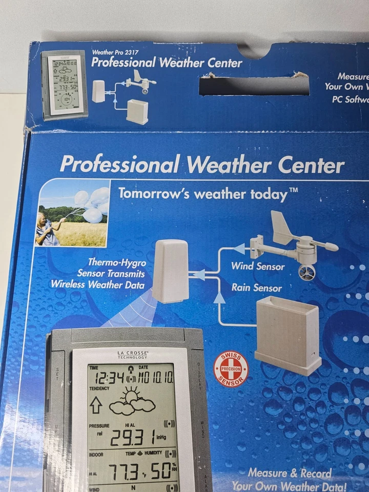 La Crosse Technology WS-2317 Professional Weather Station Pro 2317 OPEN BOX READ - Image 4 of 4